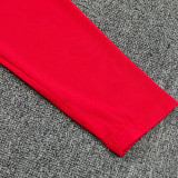 26/27 Portugal Red Half Pull Tracksuit#  (半拉链)
