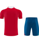 26/27 Portugal Red Training Short Suit(带广告)