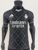 26/27 RMA Louis Vuitton Special Edition Black Player Version Soccer Jersey