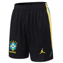 26/27 Brazil Black Player Version Shorts Pants