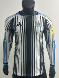 26/27 Newcastle Home Long Sleeve Player Version Soccer Jersey