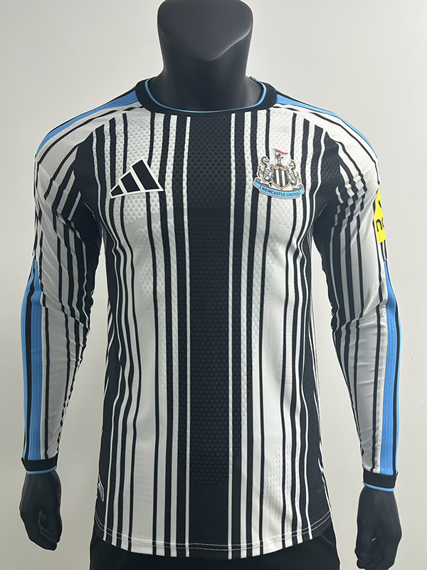26/27 Newcastle Home Long Sleeve Player Version Soccer Jersey