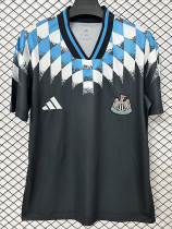 26/27 Newcastle Black Retro Edition Soccer Jersey