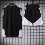 26/27 RMA Black Tank top and shorts suit