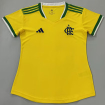 26/27 Flamengo Special Edition Yellow Women Soccer Jersey#女