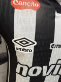 26/27 Santos FC Ａway Player Version Soccer Jersey(Print all sponsors全广告)