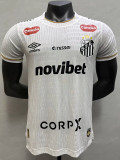 26/27 Santos FC Home Player Version Soccer Jersey(Print all sponsors全广告)