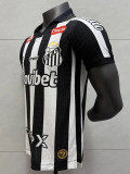 26/27 Santos FC Ａway Player Version Soccer Jersey(Print all sponsors全广告)