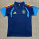 26/27 Spain Royal Blue Half Pull Polp Training Shirts(半拉翻领)