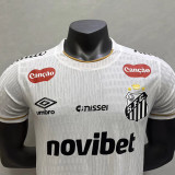 26/27 Santos FC Home Player Version Soccer Jersey(Print all sponsors全广告)