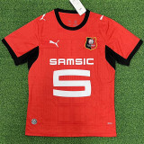 26/27 Stade Rennais Home Fans Soccer Jersey(无广告）