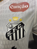 26/27 Santos FC Home Player Version Soccer Jersey(Print all sponsors全广告)