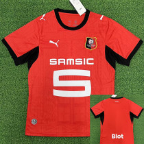 26/27 Stade Rennais Home Fans Soccer Jersey(无广告）