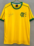 26/27 Flamengo Yellow Retro Edition Soccer Jersey