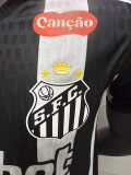 26/27 Santos FC Ａway Player Version Soccer Jersey(Print all sponsors全广告)