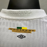 26/27 Santos FC Home Player Version Soccer Jersey(Print all sponsors全广告)