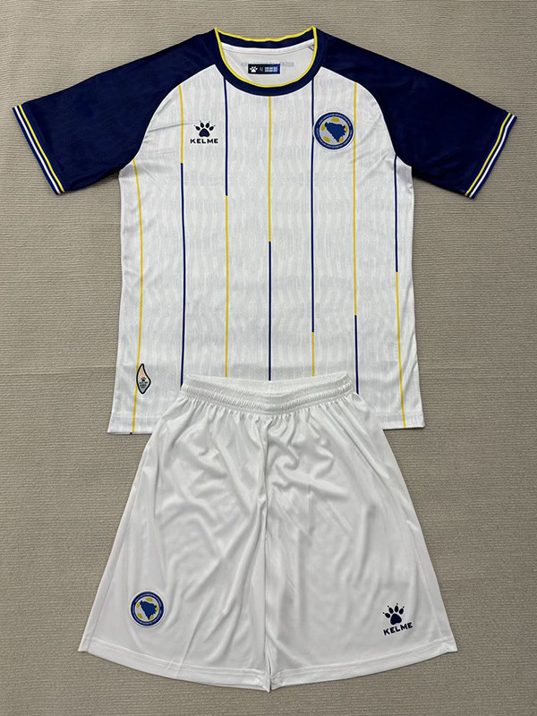 26/27 Bosnia and Herzegovina Away Kids Soccer Jersey