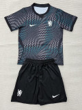 26/27 CHE Goalkeeper Black Kids Soccer jersey
