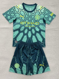 26/27 Man City Goalkeeper Green Kids Soccer Jersey