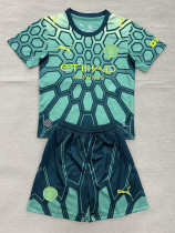 26/27 Man City Goalkeeper Green Kids Soccer Jersey