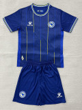 26/27 Bosnia and Herzegovina Home Kids Soccer Jersey