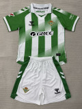 26/27 Real Betis Home Kids Soccer Jersey