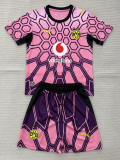 26/27 Dortmund Goalkeeper Pink Kids Soccer Jersey