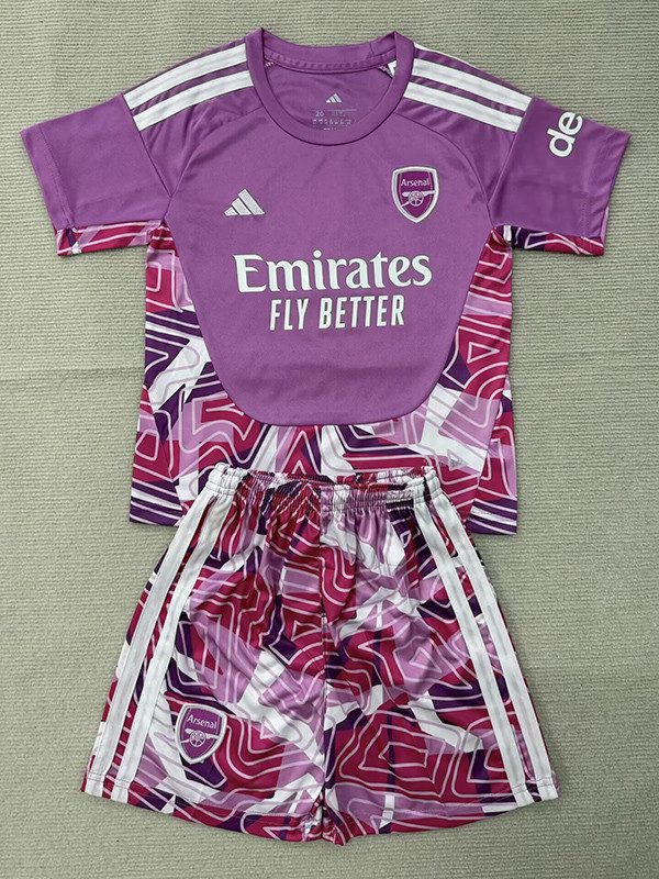 26/27 ARS Goalkeeper Purple Kids Soccer Jersey