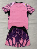 26/27 Dortmund Goalkeeper Pink Kids Soccer Jersey