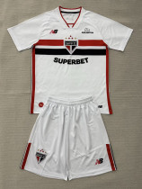 26/27 Sao Paulo Home Kids Soccer Jersey