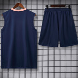 26/27 BAR Royal Blue& Orange Tank top and shorts suit