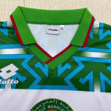 1994/1995 Morocco Away Long Sleeve Retro Soccer Jersey