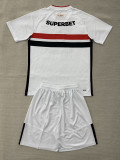 26/27 Sao Paulo Home Kids Soccer Jersey