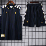 26/27 JUV Clover Black Tank top and shorts suit