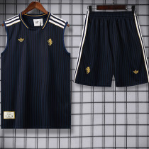 26/27 JUV Clover Black Tank top and shorts suit