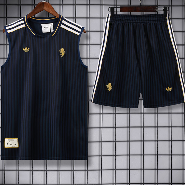 26/27 JUV Clover Black Tank top and shorts suit