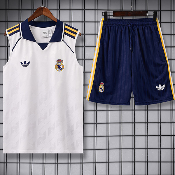 26/27 RMA Clover White Tank top and shorts suit