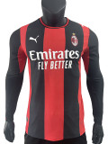 26/27 ACM Home Player Version Long Sleeve Soccer Jersey