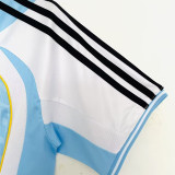 2006 Argentina Home Co-branded Edition Retro Retro Soccer Jersey#联名版