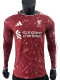 26/27 LIV Home Player Version Long Sleeve Soccer Jersey