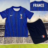 26/27 France Blue Kids Training Shirts