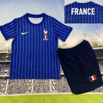 26/27 France Blue Kids Training Shirts