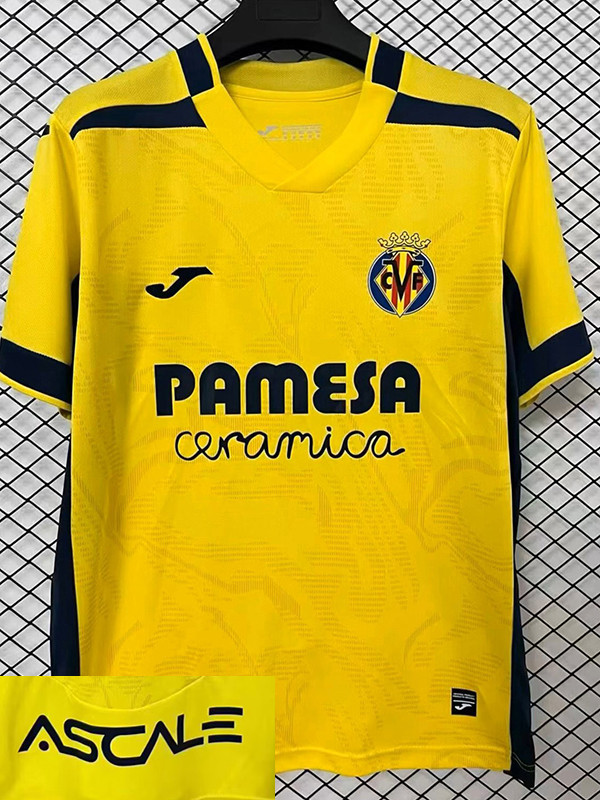 26/27 Villarreal Home Fans Soccer Jersey