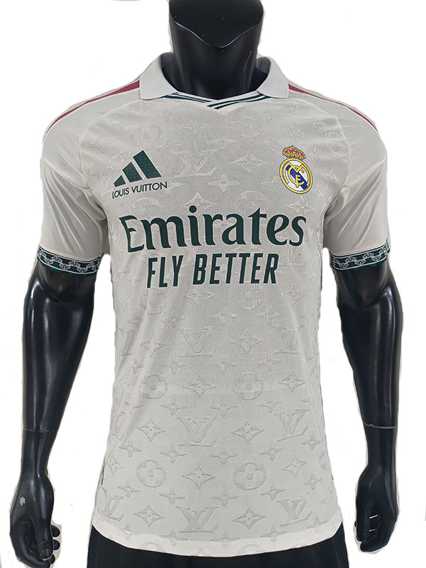 26/27 RMA Louis Vuitton Special Edition White Player Version Soccer Jersey