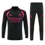 26/27 RMA Black Half Pull Tracksuit (半拉链)