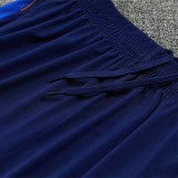 26/27 France Royal Blue Half Pull Tracksuit (半拉链)
