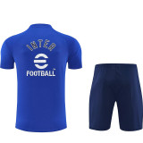 26/27 INT Blue Training Short Suit(带广告)