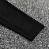 26/27 Portugal Black Half Pull Tracksuit (半拉链)