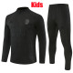 26/27 ARS Black Kids Half Pull Tracksuit (童装半拉链)