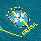 26/27 Brazil Green Player Version Shorts Pants